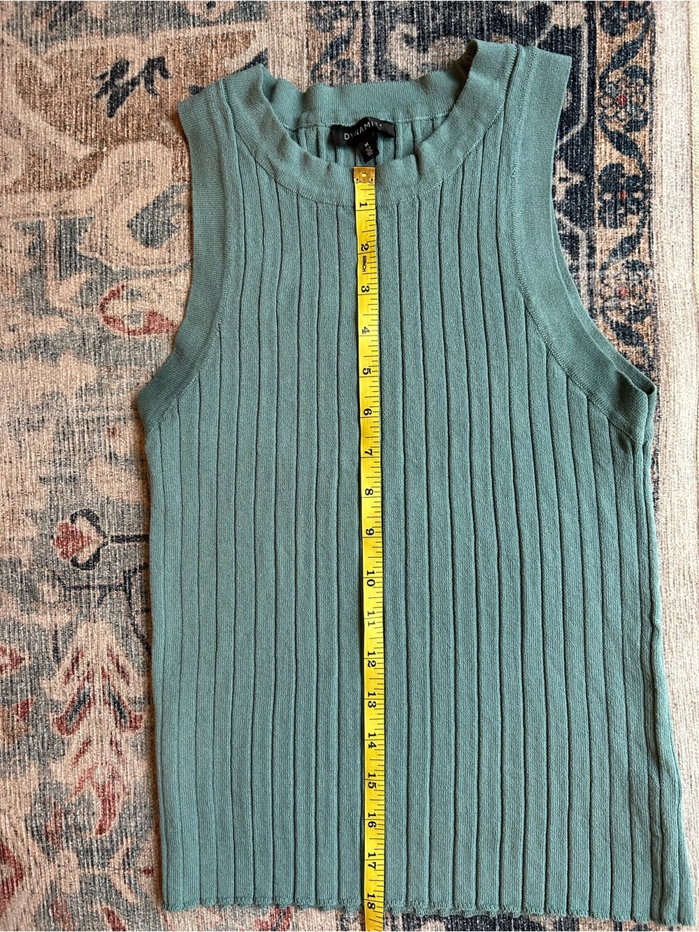 Dynamite Ribbed Knit Sleeveless Top - Picture 3 of 5